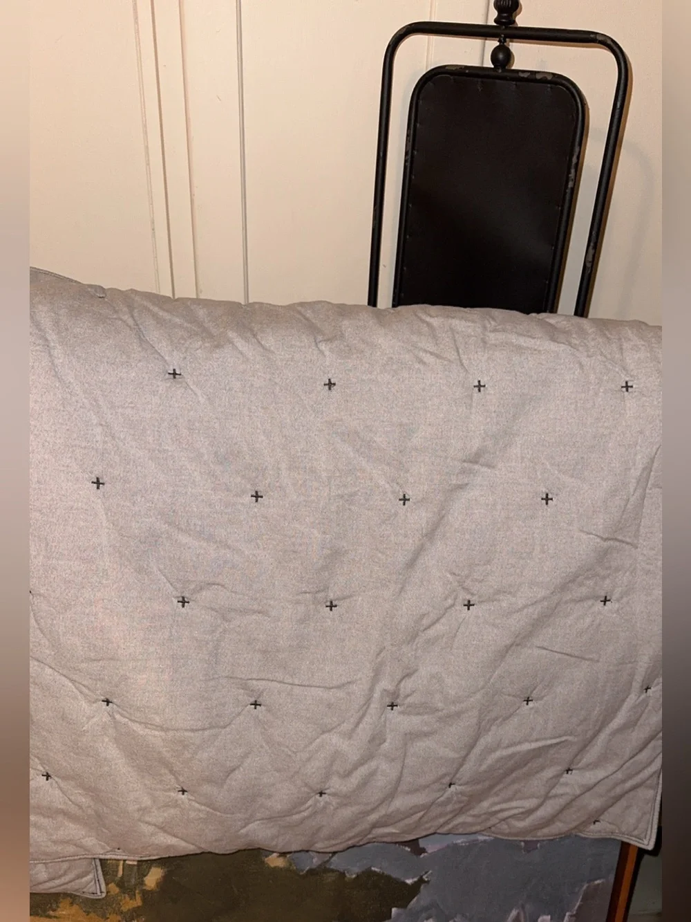 WEST ELM 2 PIECE PILLOW SHAM COVERS 100% COTTON